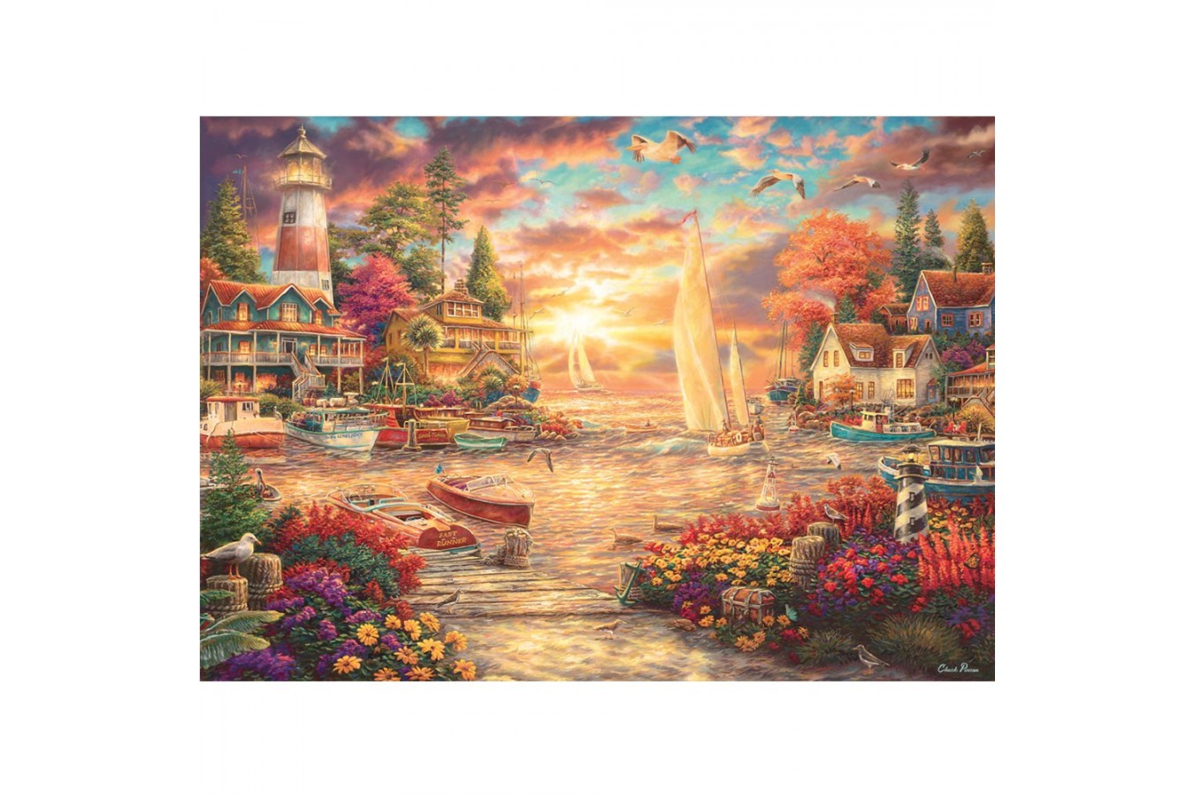 Puzzle 3000 piese - Into the Sunset (Anatolian-4922)