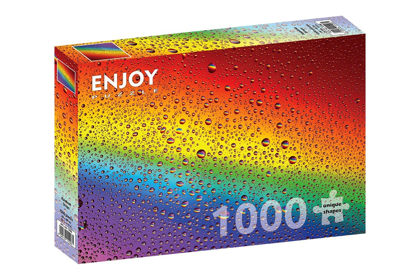 Puzzle 1000 piese Enjoy - Rainbow Drops (Enjoy-1296)