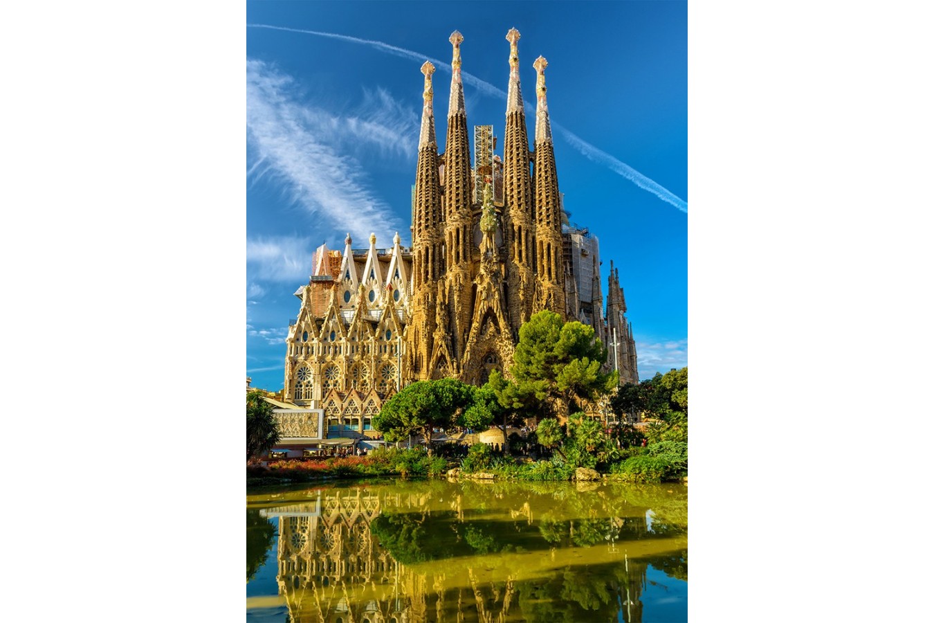 Puzzle 1000 piese Enjoy - Sagrada Familia Basilica, Barcelona (Enjoy-1299)