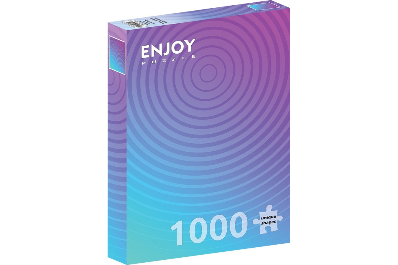 Puzzle 1000 piese Enjoy - Circle Gradient Number Three (Enjoy-1308)