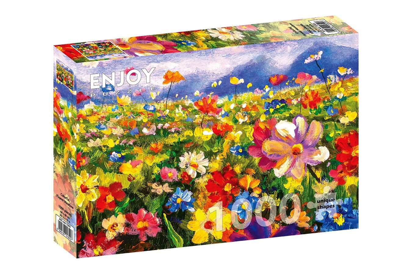 Puzzle 1000 piese Enjoy - Colorful Flower Meadow (Enjoy-1341)