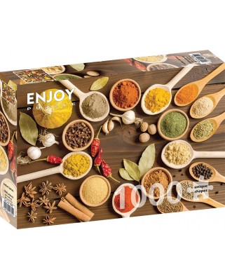 Puzzle 1000 piese Enjoy - Indian Spices (Enjoy-1350)