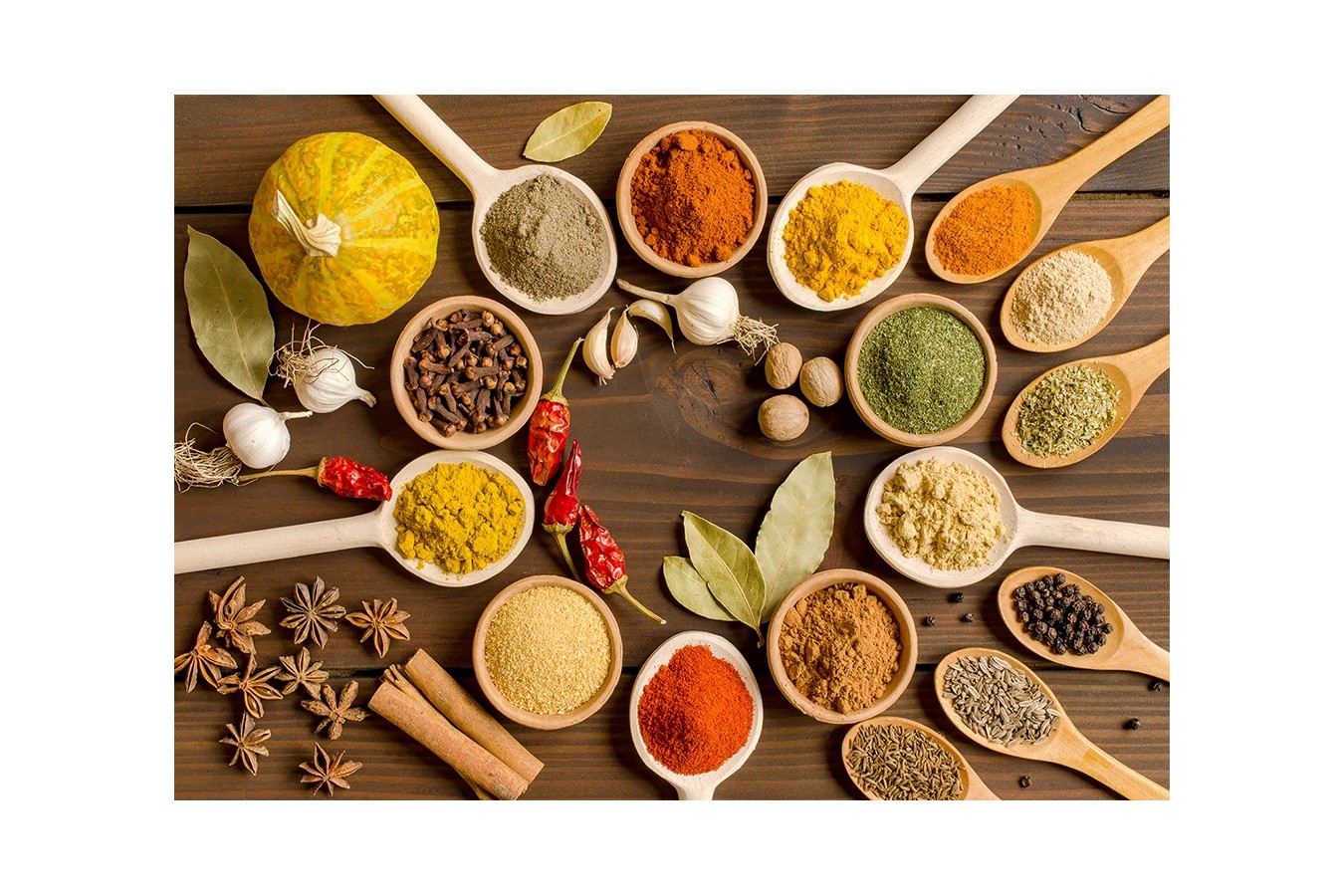 Puzzle 1000 piese Enjoy - Indian Spices (Enjoy-1350)