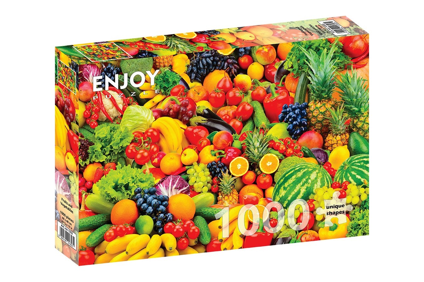 Puzzle 1000 piese Enjoy - Fruits and Vegetables (Enjoy-1353)