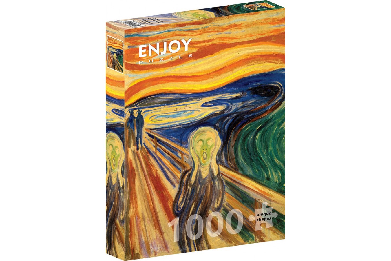 Puzzle 1000 piese Enjoy - Edvard Munch: The Scream (Enjoy-1392)