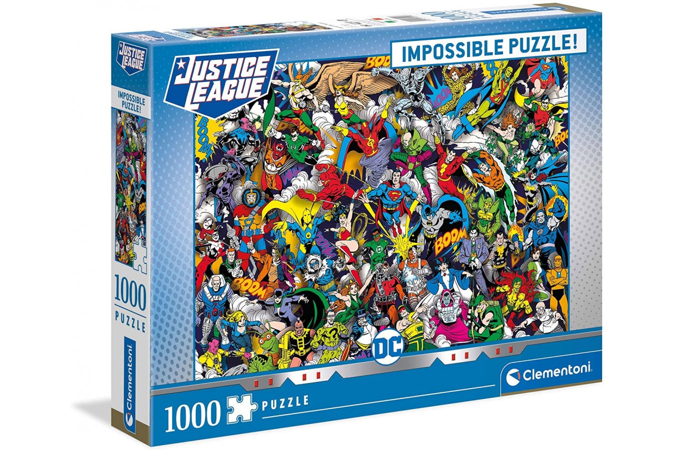 Puzzle 1000 piese Clementoni - DC Comics (Clementoni-39599)