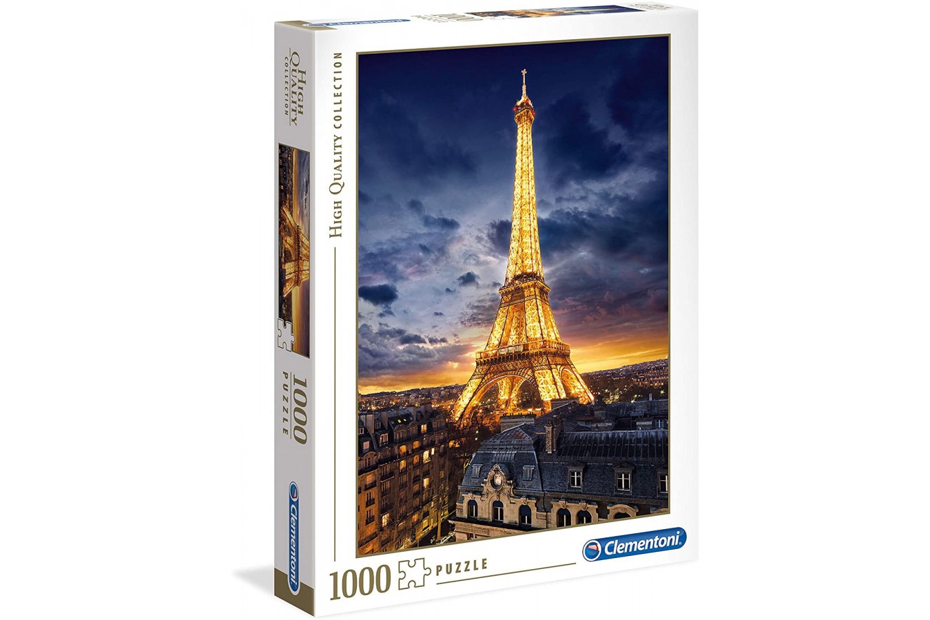 Puzzle 1000 piese Clementoni - Eiffel Tower (Clementoni-39514)