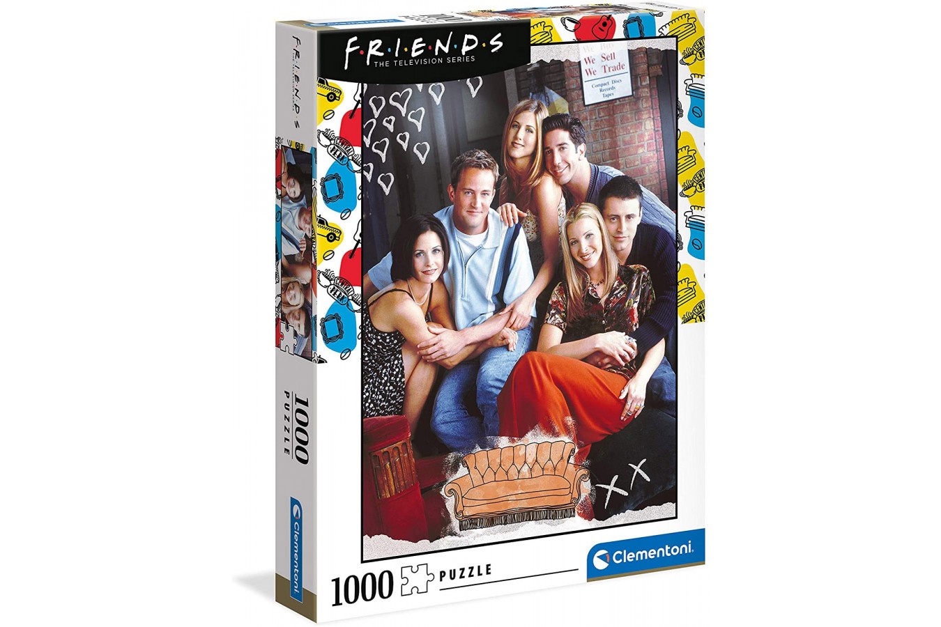 Puzzle 1000 piese Clementoni - Friends (Clementoni-39587)