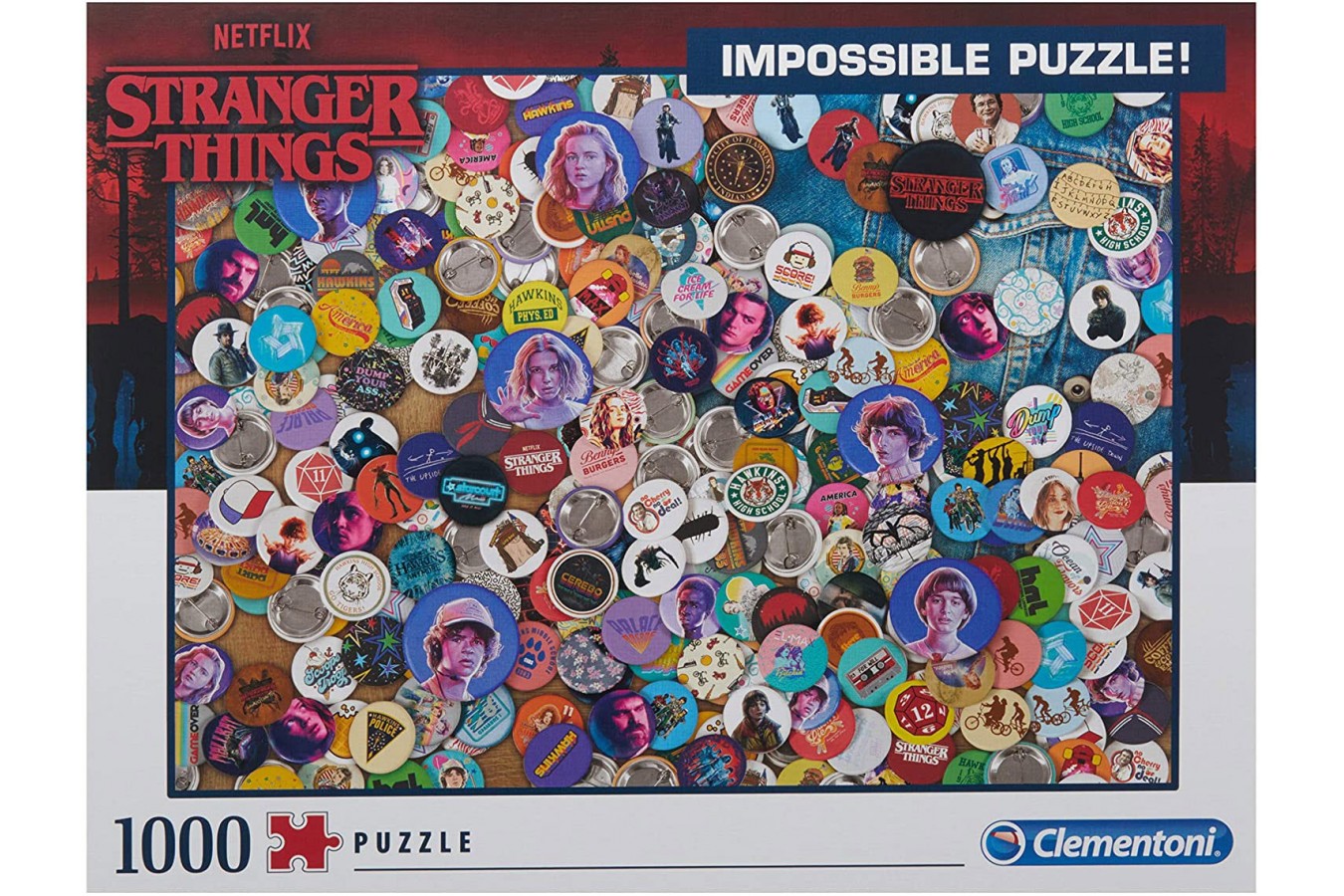 Puzzle 1000 piese Clementoni - Stranger Things (Clementoni-39528)