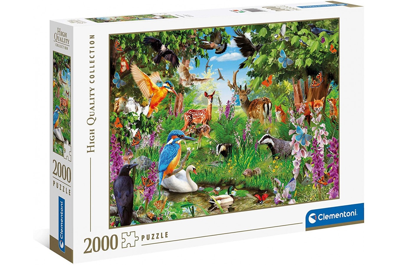 Puzzle 2000 piese Clementoni - Fantastic Forest (Clementoni-32566)