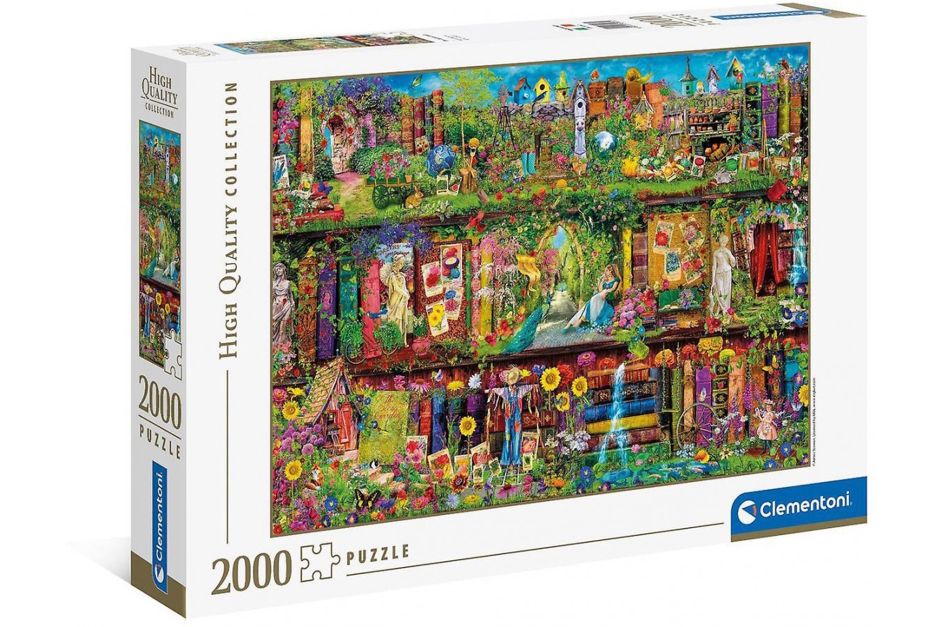 Puzzle 2000 piese Clementoni - The Garden Shelf (Clementoni-32567)