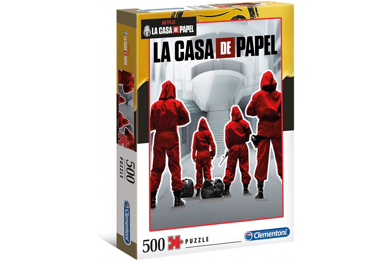 Puzzle 500 piese Clementoni - La Casa De Papel (Clementoni-35084)