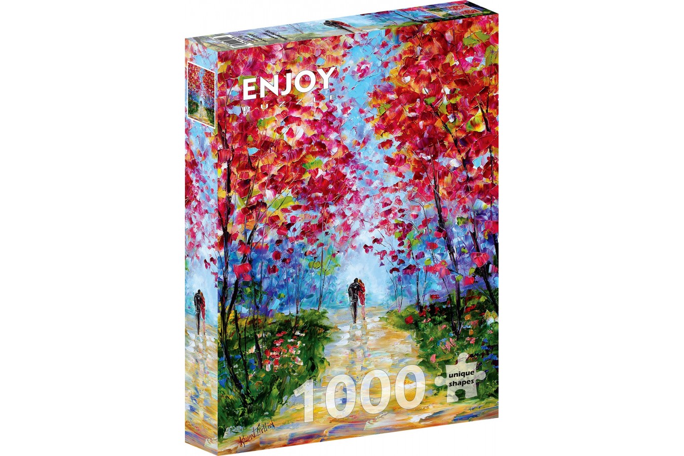 Puzzle 1000 piese Enjoy - Spring Blooms Romance (Enjoy-1434)