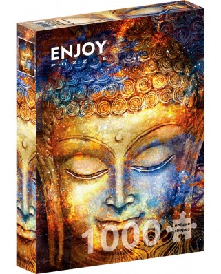Puzzle 1000 piese Enjoy - Smiling Buddha (Enjoy-1458)