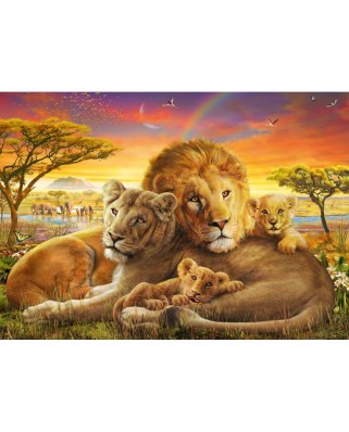 Puzzle 1000 piese Schmidt - Loving Lions (Schmidt-58987)