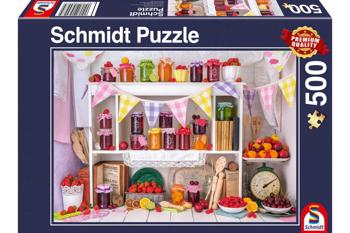 Puzzle 500 piese Schmidt - Jams and Marmalade (Schmidt-58997)