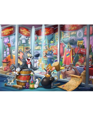 Puzzle 1000 piese Ravensburger - Tom & Jerry (Ravensburger-16925)