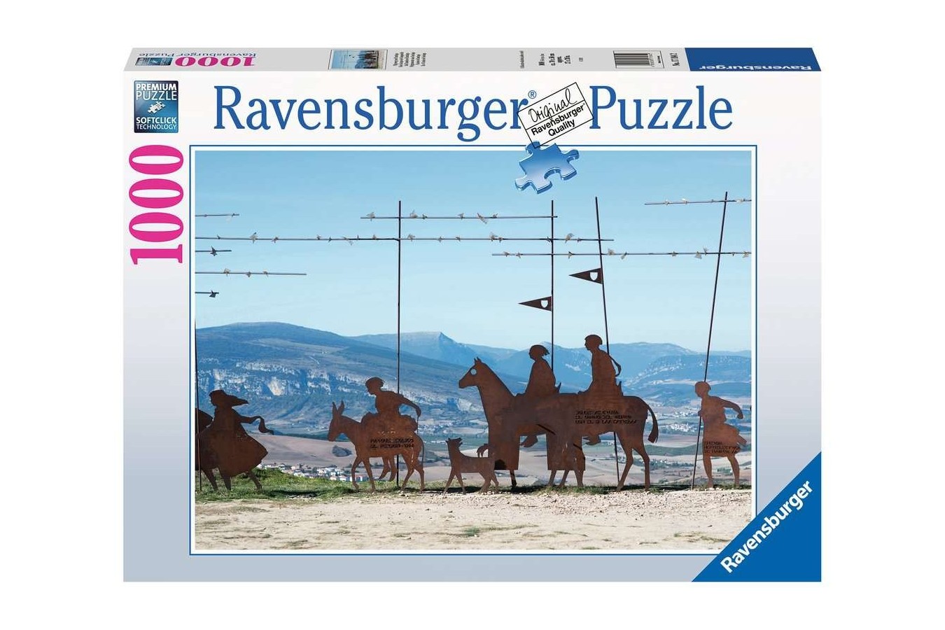 Puzzle 1000 piese Ravensburger - Drumul Sfantului Iacob (Ravensburger-17184)