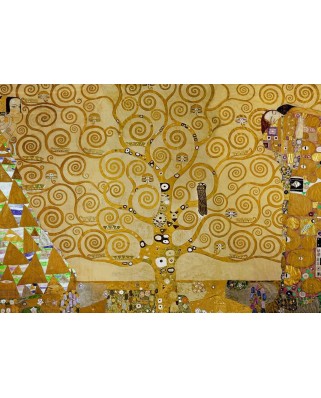 Puzzle 1000 piese Ravensburger - Gustav Klimt: Copacul Vietii (Ravensburger-16848)
