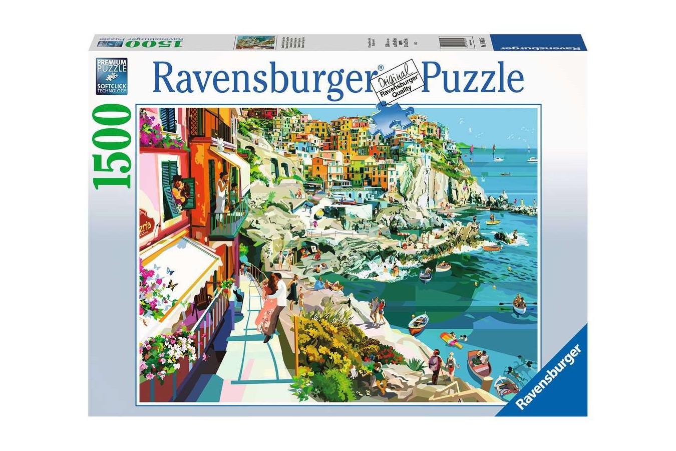 Puzzle 1500 piese Ravensburger - Romantism In Cinque Terre (Ravensburger-16953)
