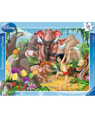 Puzzle Ravensburger - Mowgli Si Baloo, 30 piese (06398)