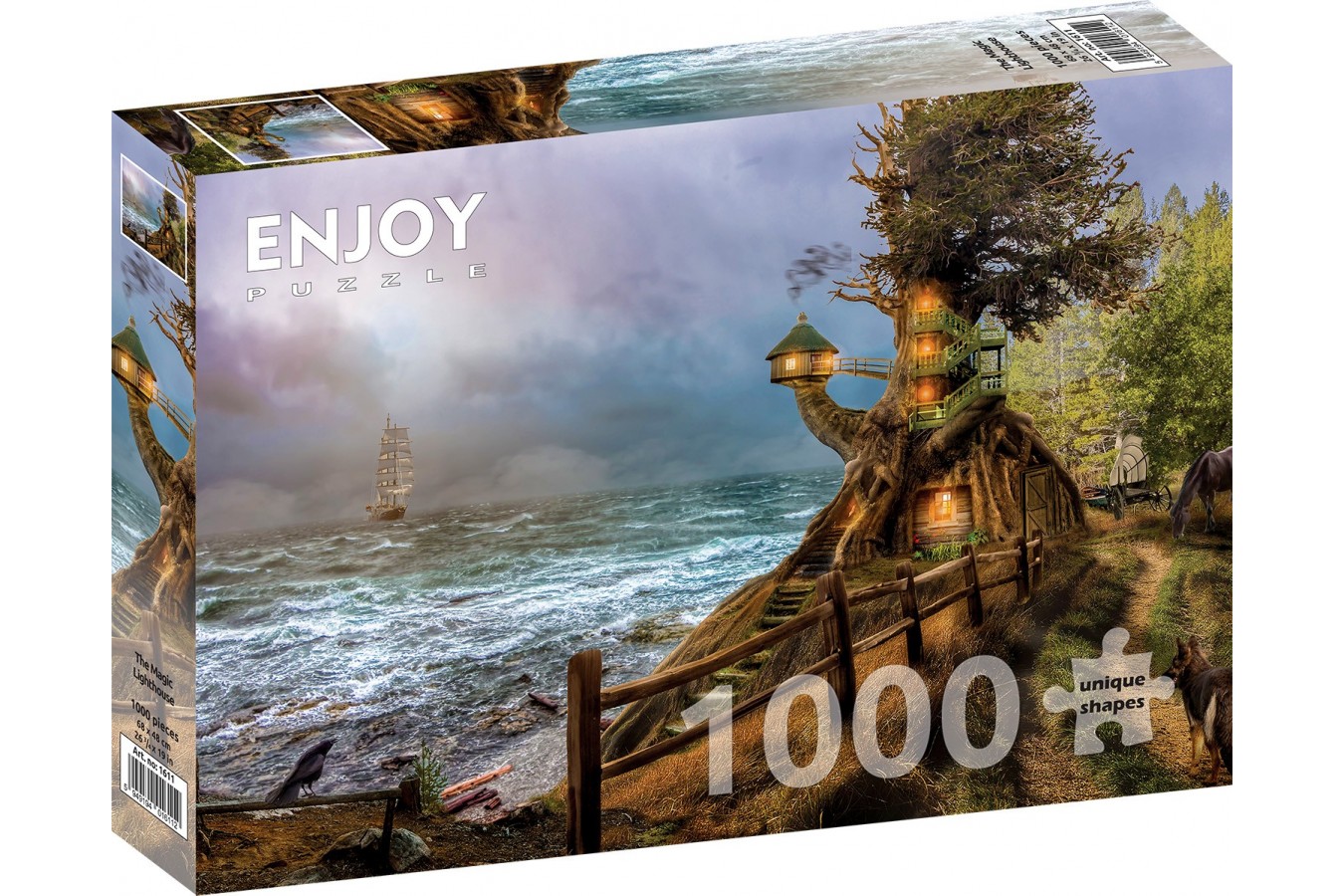 Puzzle 1000 piese Enjoy - The Magic Lighthouse (Enjoy-1611)