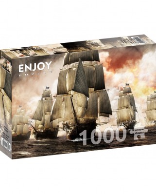 Puzzle 1000 piese Enjoy - Pirates Victory (Enjoy-1620)