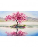 Puzzle 1000 piese Nova - Pink Cherry Blossom (Nova-Puzzle-41017)