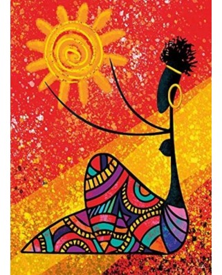 Puzzle 1000 piese Nova - The Sun and the African Woman (Nova-Puzzle-41059)