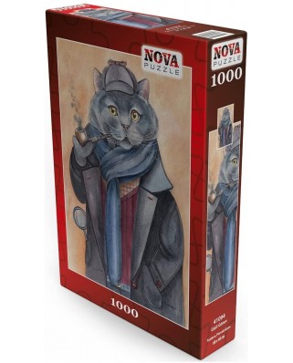 Puzzle 1000 piese Nova - British Cat (Nova-Puzzle-41094)