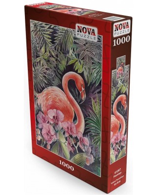 Puzzle 1000 piese Nova - Flamingo (Nova-Puzzle-41097)