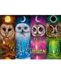 Puzzle 1000 piese Nova - Four Seasons Owls (Nova-Puzzle-41105)