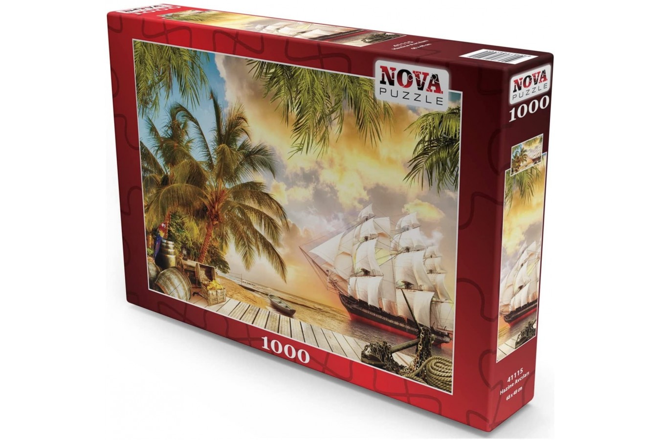 Puzzle 1000 piese Nova - Treasure Hunters (Nova-Puzzle-41115)