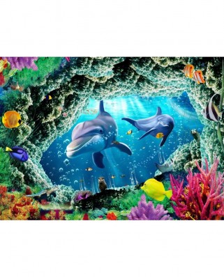 Puzzle 1000 piese Nova - Among Coral Reefs (Nova-Puzzle-41121)
