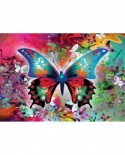 Puzzle 1000 piese Nova - Colorful Butterfly (Nova-Puzzle-41139)