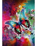 Puzzle 1500 piese Nova - Fantastic Butterfly (Nova-Puzzle-44001)