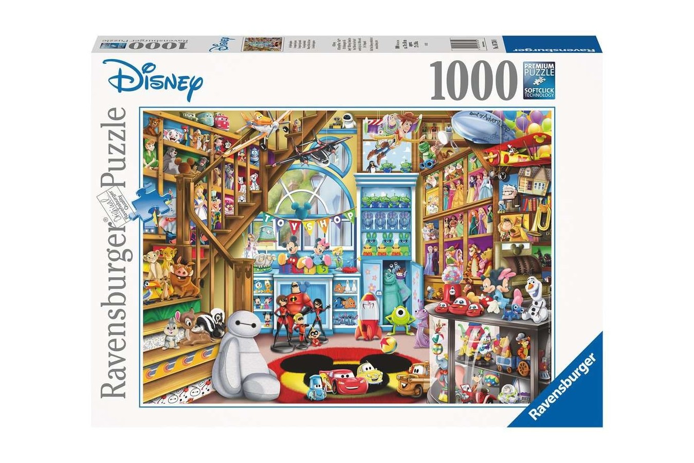 Puzzle 1000 piese Ravensburger - Disney Magazin De Jucarii (Ravensburger-16734)