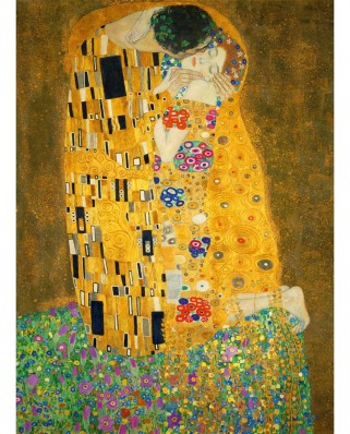 Puzzle 4000 piese Bluebird Puzzle - Gustav Klimt: The Kiss, 1908 (Art-by-Bluebird-60124)
