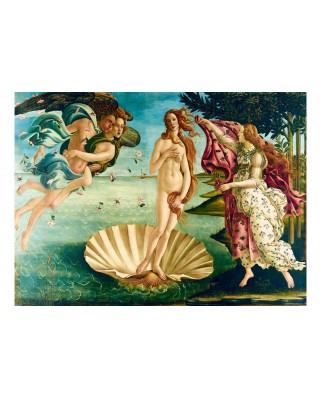 Puzzle 4000 piese Bluebird Puzzle - Sandro Botticelli: The Birth of Venus, 1485 (Art-by-Bluebird-60145)