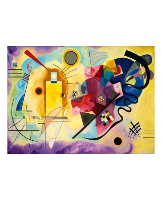 Puzzle 6000 piese Bluebird Puzzle - Vassily Kandinsky: Yellow, Red, Blue, 1925 (Art-by-Bluebird-60147)