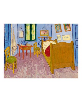 Puzzle 3000 piese Bluebird Puzzle - Vincent Van Gogh: Bedroom in Arles, 1888 (Art-by-Bluebird-60150)