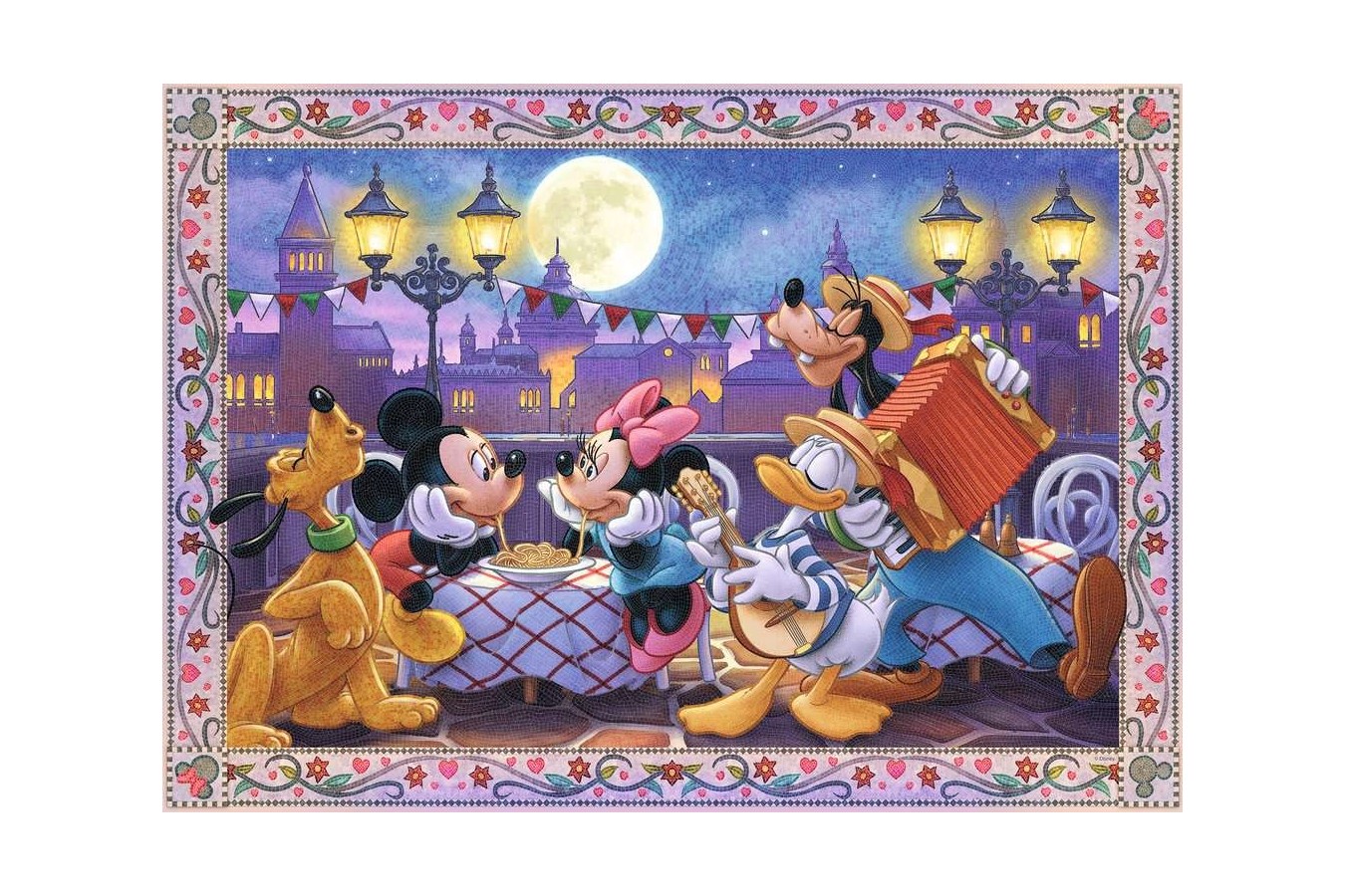 Puzzle 1000 piese Ravensburger - Mickey Si Minnie La Cina (Ravensburger-16499)