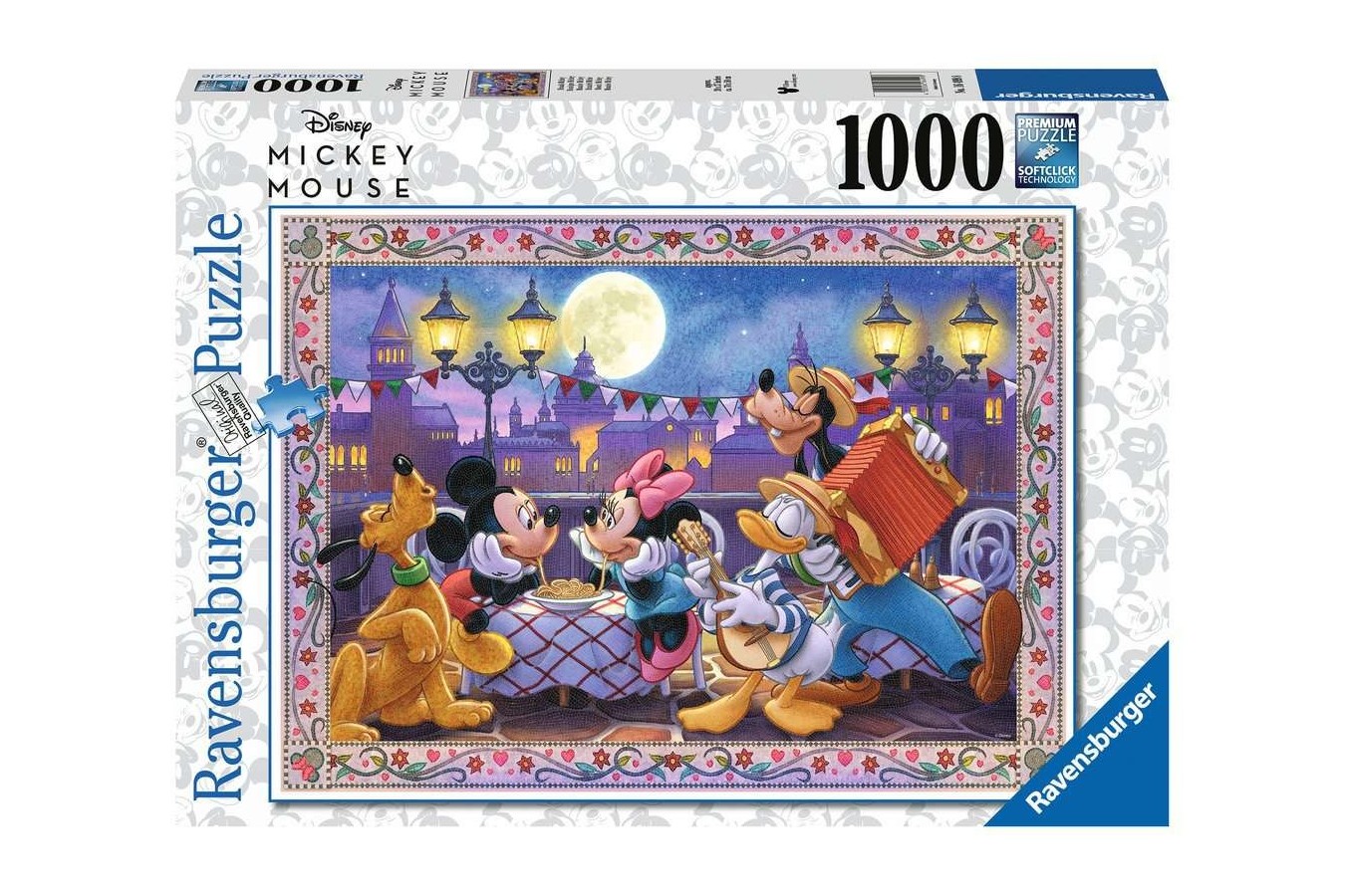 Puzzle 1000 piese Ravensburger - Mickey Si Minnie La Cina (Ravensburger-16499)