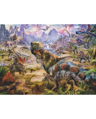 Puzzle 300 piese Ravensburger - Dinozauri (Ravensburger-13295)