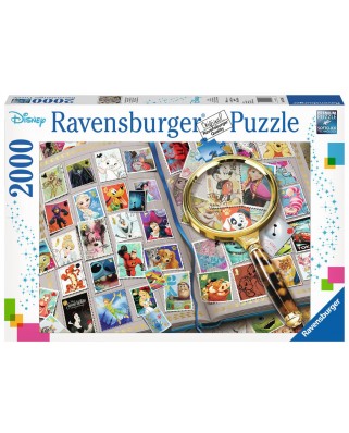 Puzzle Ravensburger - Disney - My Favorite Stamps, 2000 piese (16706)