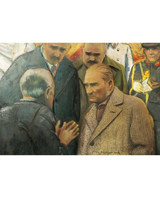Puzzle 1000 piese Art Puzzle - Ataturk and Earthquake (Art-Puzzle-4589)