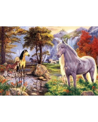 Puzzle 1000 piese Art Puzzle - Hidden Horses (Art-Puzzle-5215)
