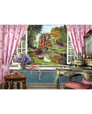 Puzzle 1500 piese Art Puzzle - The Chateau in my Window (Art-Puzzle-5388)