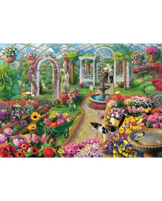 Puzzle 1500 piese Art Puzzle - The Colors of Greenhouse (Art-Puzzle-5390)
