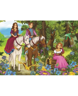 Puzzle 2x100 piese Art Puzzle - Princesses' Dream (Art-Puzzle-5643)